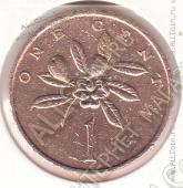 28-7 Ямайка 1 цент 1970г. КМ # 45 бронза 4,2гр. 20,7мм - 28-7 Ямайка 1 цент 1970г. КМ # 45 бронза 4,2гр. 20,7мм