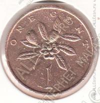 28-7 Ямайка 1 цент 1970г. КМ # 45 бронза 4,2гр. 20,7мм