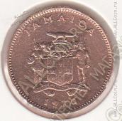 28-7 Ямайка 1 цент 1970г. КМ # 45 бронза 4,2гр. 20,7мм - 28-7 Ямайка 1 цент 1970г. КМ # 45 бронза 4,2гр. 20,7мм