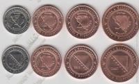 Босния и Герцеговина набор 4 монеты 2013г. UNC