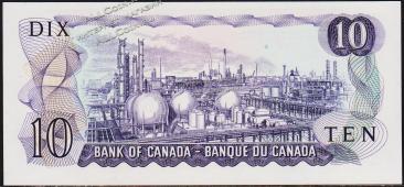 Канада 10 долларав 1971г. P.88с(1) - UNC - Канада 10 долларав 1971г. P.88с(1) - UNC