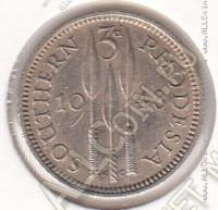 23-108 Южная Родезия 3 пенса 1948г. КМ # 20 медно-никелевая 1,41гр.16мм 