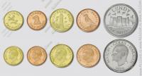 Ланди 2011г. Набор 5 монет(арт61)