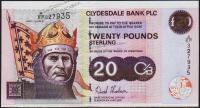 Шотландия 20 фунтов 2005г. P.229F - UNC