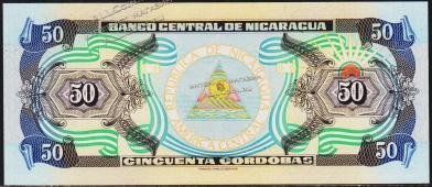 Никарагуа 50 кордоба 1995г. P.183 UNC - Никарагуа 50 кордоба 1995г. P.183 UNC