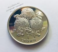 Монета Гибралтар 1 крона 1998 года. КМ#661 UNC (2-58)