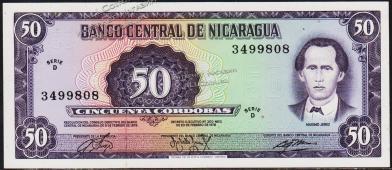 Никарагуа 50 кордоба 1978г. P.130 UNC - Никарагуа 50 кордоба 1978г. P.130 UNC