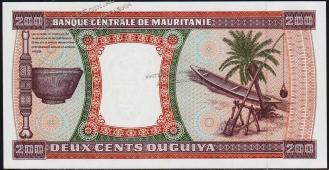 Мавритания 200 угйя 2002г. P.5j - UNC - Мавритания 200 угйя 2002г. P.5j - UNC