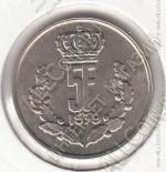 16-132 Люксембург 5 франков 1979г. КМ # 56 медно-никелевая