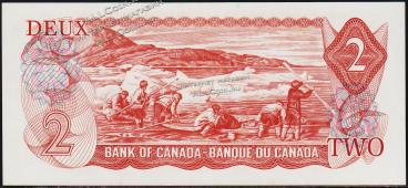 Канада 2 доллара 1974г. P.86в - UNC - Канада 2 доллара 1974г. P.86в - UNC