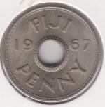 37-79 Фиджи 1 пенни 1967г. UNC