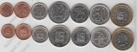 арт168 Венесуэла набор 7 монет 2007-12г. UNC*