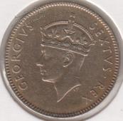 36-153 Восточная Африка 50 центов 1952г. - 36-153 Восточная Африка 50 центов 1952г.