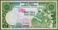 Западный Самоа 1 тала 1980г. Р.19 UNC