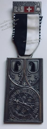#032 Швейцария спорт Медаль Знаки