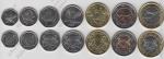 арт465 Ботсвана набор 7 монет 2013г. UNC 