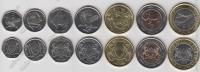 арт465 Ботсвана набор 7 монет 2013г. UNC 
