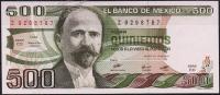 Мексика 500 песо 1982г. P.75в - UNC "CD"
