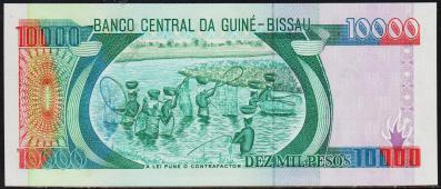 Гвинея-Бисау 10000 песо 1990г. P.15а - UNC - Гвинея-Бисау 10000 песо 1990г. P.15а - UNC