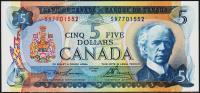 Канада 5 долларов 1972г. P.87в - XF
