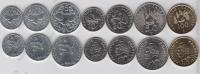 Новая Каледония набор 7 монет (арт173)