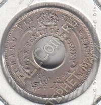 20-17 Британская Западная Африка 1/10 пенни 1908г. КМ # 3 медно-никелевая 