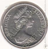 28-91 Бермуды 5 центов 1980г. КМ # 16 медно-никелевая 5,0гр. 21,2мм - 28-91 Бермуды 5 центов 1980г. КМ # 16 медно-никелевая 5,0гр. 21,2мм