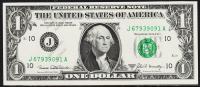 США 1 доллар 1969С Р.449d - UNC "J" J-A