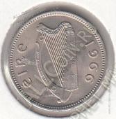  5-178	Ирландия 3 пенса 1966г. UNC -  5-178	Ирландия 3 пенса 1966г. UNC
