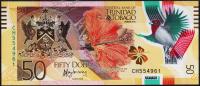 Тринидад и Тобаго 50 долларов 2015г. P.56 UNC 