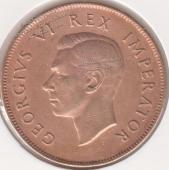 22-116 Южная Африка 1 пенни 1942г.  - 22-116 Южная Африка 1 пенни 1942г. 