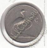 19-113 Южная Африка 5 центов 1966г. КМ # 67.1 никель 2,5гр. 17,35мм