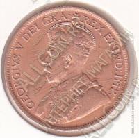  5-102	Канада 1 цент 1916г. КМ # 21 бронза 5,67гр. 25,5мм