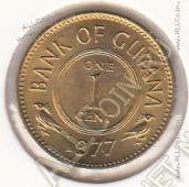 8-47 Гайана 1 цент 1977г. КМ # 31 никель-латунь 1,53гр. 15,99мм - 8-47 Гайана 1 цент 1977г. КМ # 31 никель-латунь 1,53гр. 15,99мм
