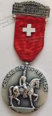 #210 Швейцария спорт Медаль Знаки.  Стрельбы памяти Генерала Герцога. 1959 год. - #210 Швейцария спорт Медаль Знаки.  Стрельбы памяти Генерала Герцога. 1959 год.
