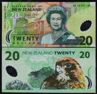 Новая Зеландия 20 долларов 2013г. P.NEW - UNC