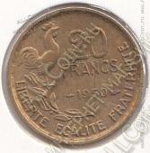 25-166 Франция 20 франков 1950г. КМ # 916.1 алюминий-бронза 4,0гр. 23мм - 25-166 Франция 20 франков 1950г. КМ # 916.1 алюминий-бронза 4,0гр. 23мм