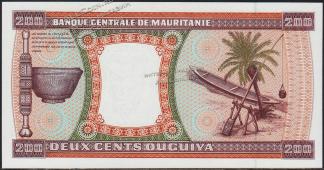 Мавритания 200 угйя 1995г. P.5f - UNC - Мавритания 200 угйя 1995г. P.5f - UNC