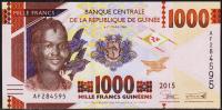 Гвинея 1000 франков 2015г. P.NEW - UNC
