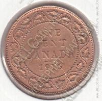 8-118 Канада 1 цент 1916г. КМ # 21 бронза 5,67гр. 25,5мм