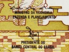 Бразилия 1000 крузейро 1990г. P.231c - UNC - Бразилия 1000 крузейро 1990г. P.231c - UNC
