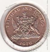 20-78 Тринидад и Тобаго 1 цент 1976г. КМ # 25 бронза 1,95гр. 17,8мм - 20-78 Тринидад и Тобаго 1 цент 1976г. КМ # 25 бронза 1,95гр. 17,8мм