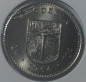15-111 Родезия 10 центов 1964г. Медь Никель. - 15-111 Родезия 10 центов 1964г. Медь Никель.