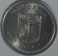 15-111 Родезия 10 центов 1964г. Медь Никель.