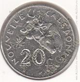 25-169 Новая Каледония 20 франков 1983г. КМ # 12 никелевая 10,0гр. 28,5мм - 25-169 Новая Каледония 20 франков 1983г. КМ # 12 никелевая 10,0гр. 28,5мм