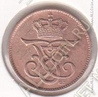 34-150 Дания 1 эре 1910г. КМ # 804 бронза 2,0гр