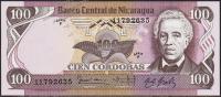Никарагуа 100 кордоба 1984(85г.) Р.141 UNC