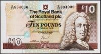 Шотландия 10 фунтов 2006г. P.353в(3) - UNC