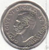 15-133 Канада 5 центов 1947г. КМ # 39а никель 4,5гр. - 15-133 Канада 5 центов 1947г. КМ # 39а никель 4,5гр.