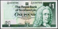Шотландия 1 фунт 2001г. P.351e - UNC